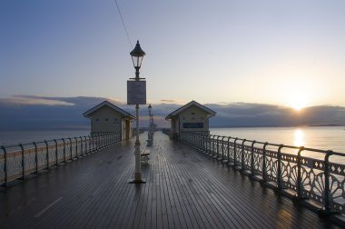 Penarth Pier, Wales clipart