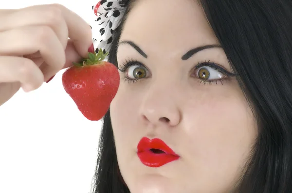 stock image Strawberry Girl