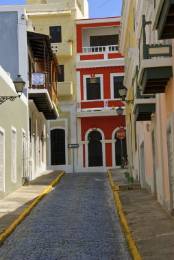 eski Porto Riko sokak
