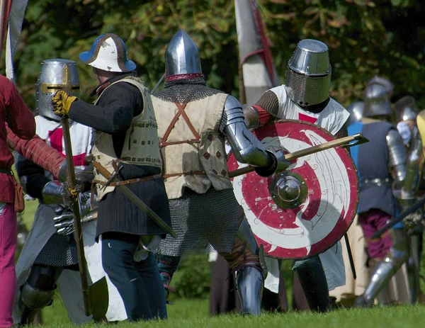 Group of Knights — Stock Photo, Image