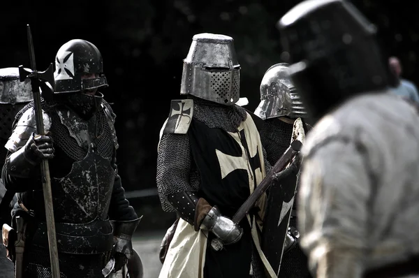 Group of Knights — Stock Photo, Image