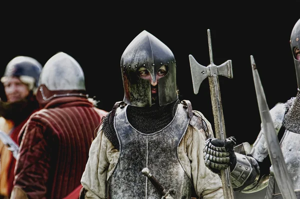 Grupo de Cavaleiros — Fotografia de Stock
