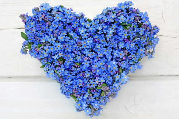 Corazón de flores Imagen De Stock