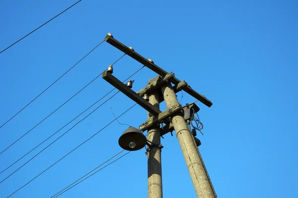 Linie elektryczne — Zdjęcie stockowe