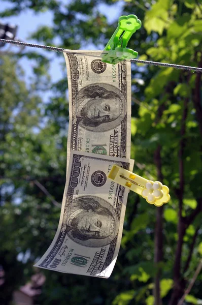 Uang kertas dolar — Stok Foto