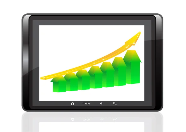 Tablet PC digital — Vector de stock