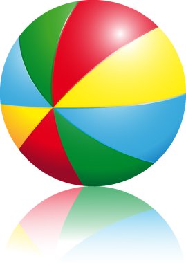 Coloured ball clipart