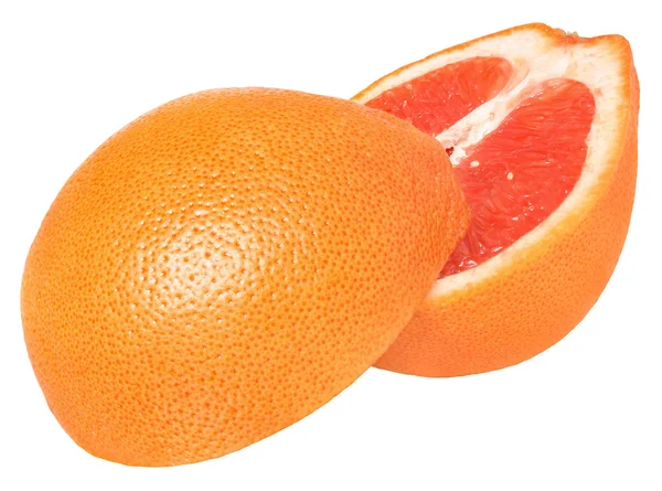 Grapefruit isoliert — Stockfoto