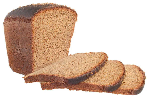 Brød isolert – stockfoto