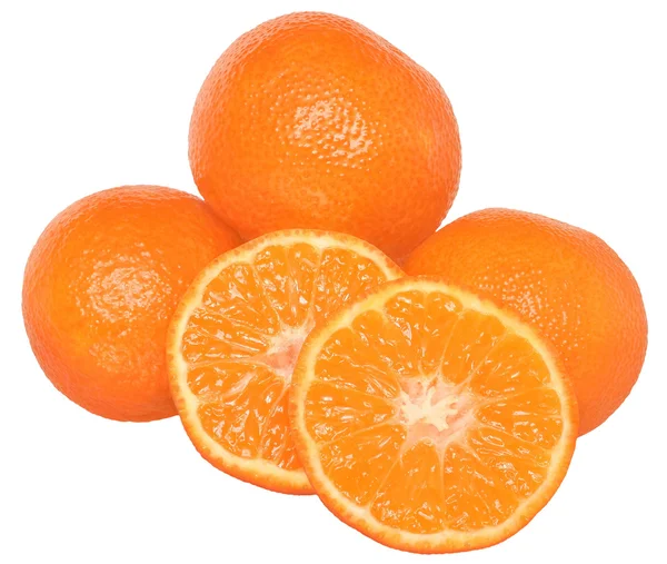 Tangerine ізольовані . — стокове фото
