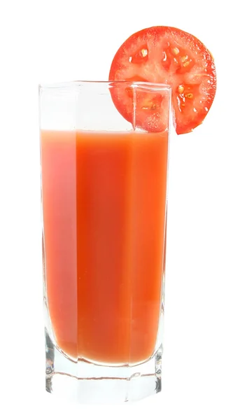 Glass of tomato juice — Stock Photo, Image