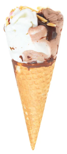 Crème glacée isolée — Photo