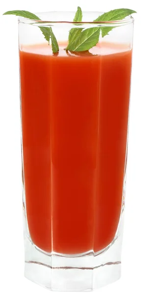 Verre de jus de tomate — Photo