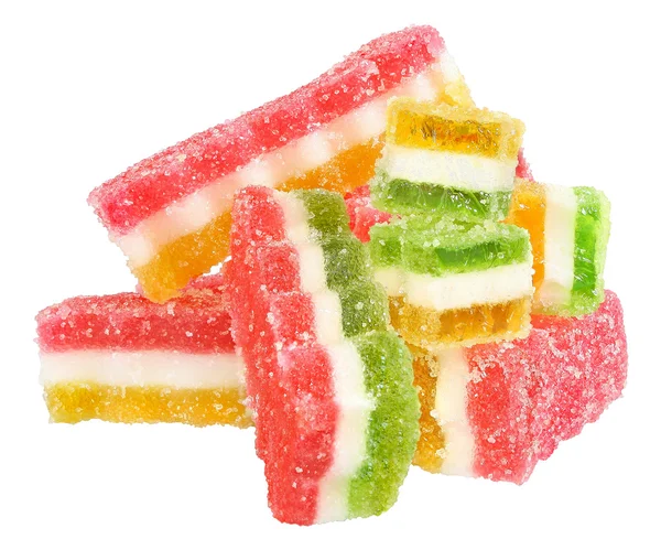 Colored sweets isolated. — Stock Photo, Image
