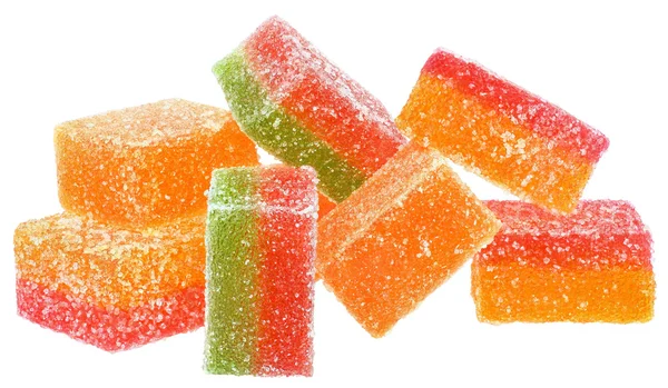 Group sweets isolated. — Stock Photo, Image