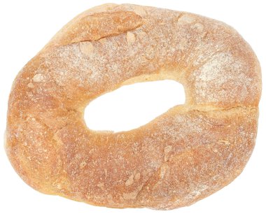 Bread top view. clipart