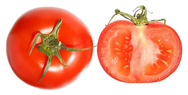 stock image Tomato top view