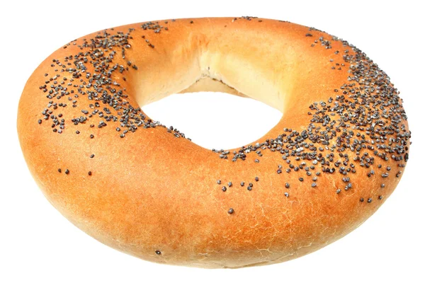 stock image Bagel with a poppy