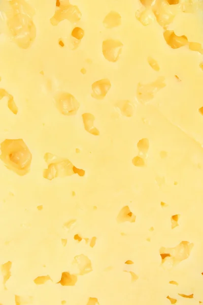 Struktur des Käses aus nächster Nähe. — Stockfoto
