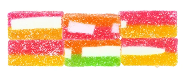 Candy isolado fundo branco . — Fotografia de Stock