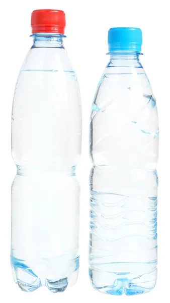 Dwie butelki z wodą. — Zdjęcie stockowe