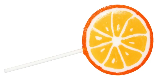 Lollipop isolerad på vit. — Stockfoto