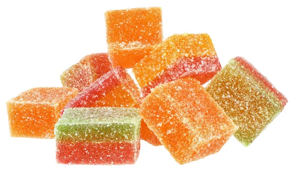 Colored candy isolated — Stock Photo, Image