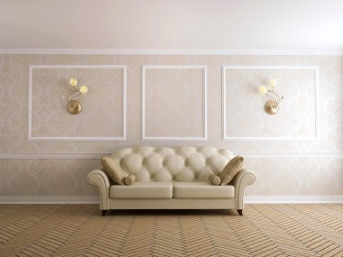 Sofa, classics clipart