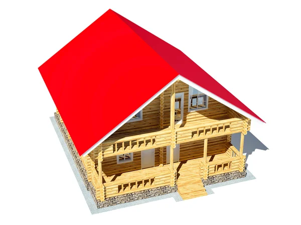 Log house — Stock Photo, Image
