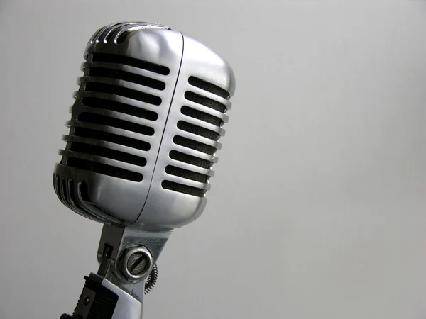 Microfon vintage — Fotografie, imagine de stoc