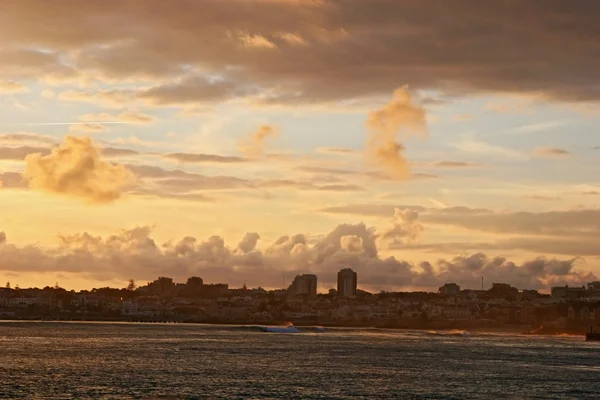 Sunset in Estoril, Portugal — Stock Photo, Image