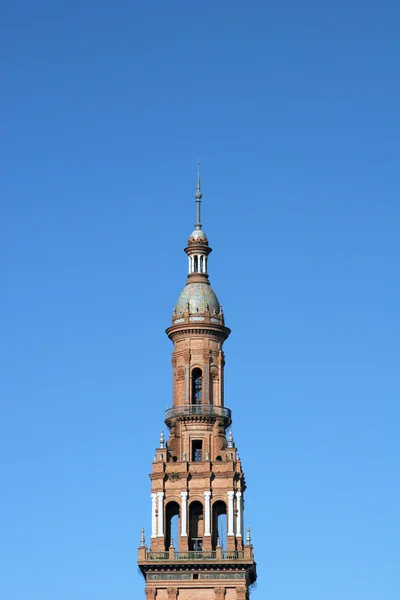 Tower in Plaza Espana, Seville — Stock Photo, Image