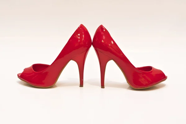 Sapatos vermelhos elegantes Imagens De Bancos De Imagens