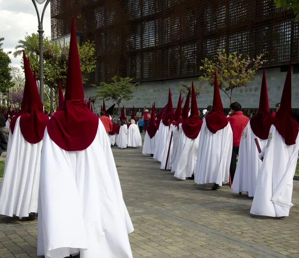 stock image The traditional processions in the street,