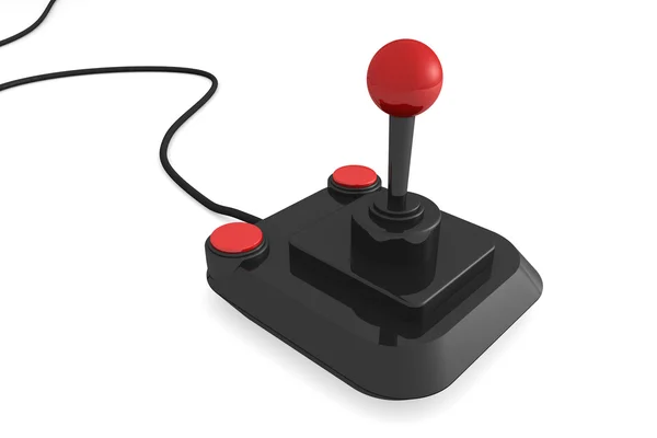 3d render of a retro joystick — Stock Photo, Image