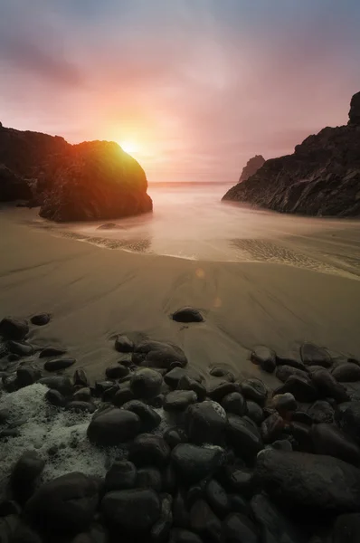 Beautiful Coastal Sunset — Stock Photo, Image