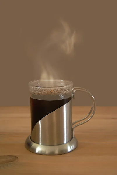 stock image Steaming coffee