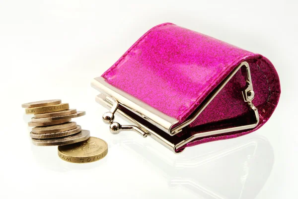 stock image Purse with money