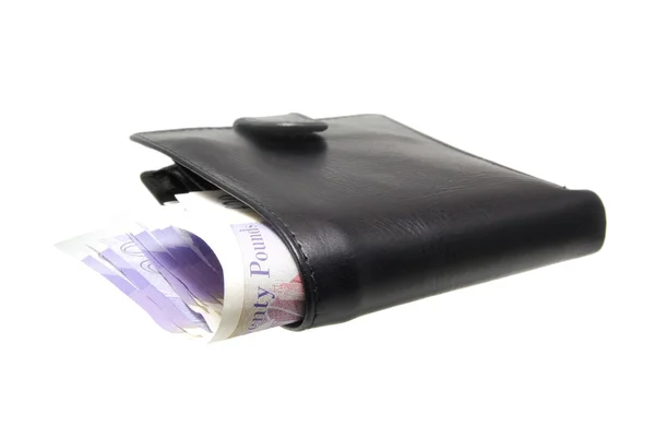 Wallet full of money — Stock Photo, Image