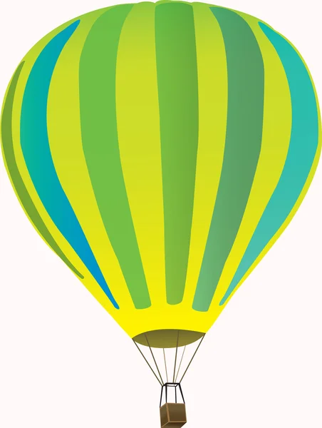 Balão vetorial amarelo —  Vetores de Stock