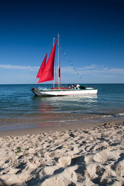 Barco de lona — Fotografia de Stock