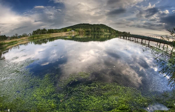 Peisajul lacului — Fotografie, imagine de stoc