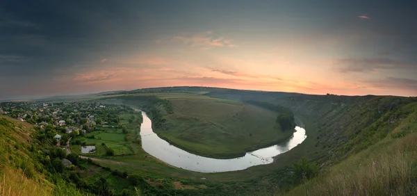 Paisagem fluvial — Fotografia de Stock