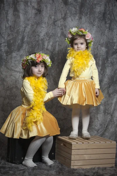 Kleine meisjes — Stockfoto