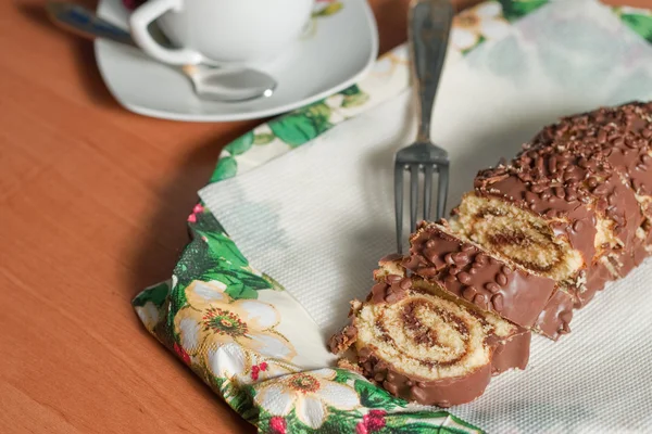 stock image Cake & cofee