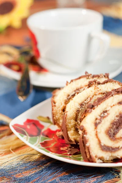 stock image Cake & cofee