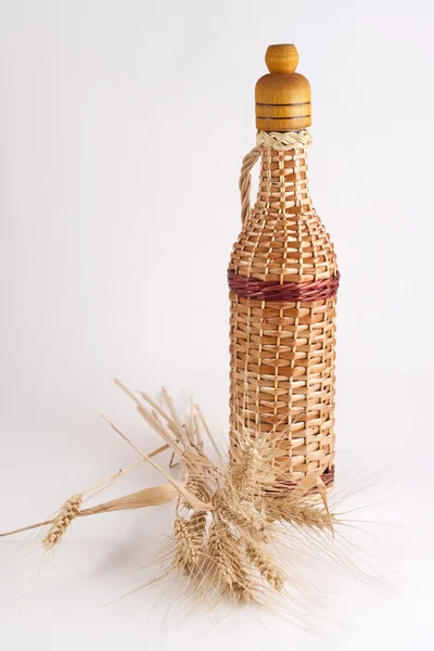 Glass woven with weaving — Stock Photo, Image