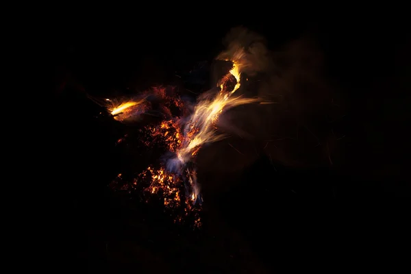 Flames, — Stock Photo, Image