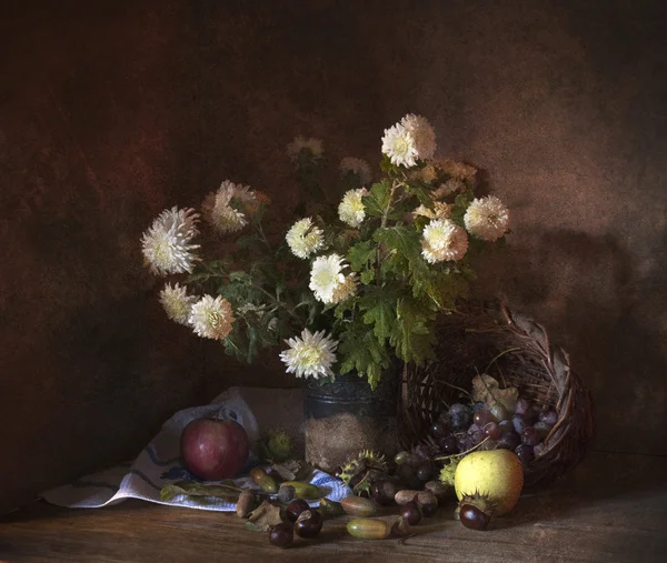 静物画白い花 — ストック写真