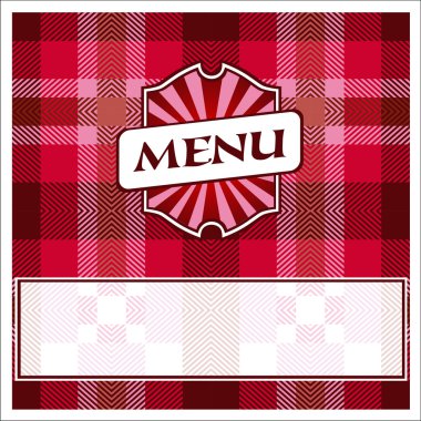 Menu Card Design clipart